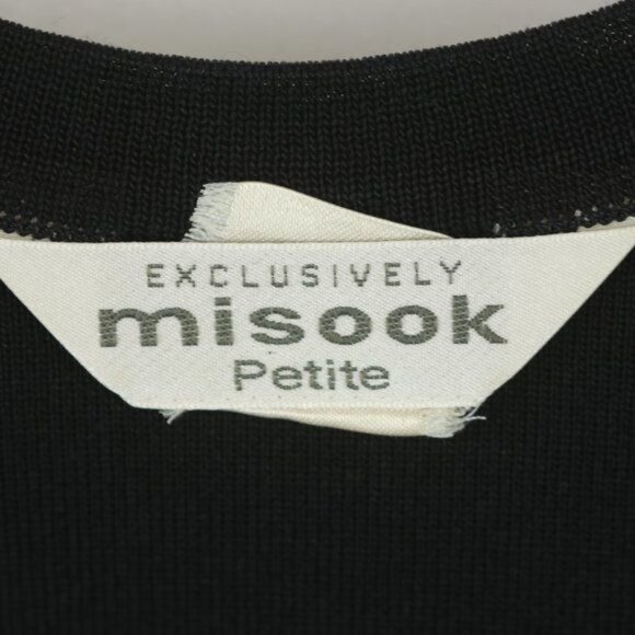 Exclusively Misook Women's XXS Petite Scoop Neck Spring Weight Knit Tank Top - Picture 6 of 6